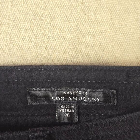 Guess Legging Slim Fit Low Rose Women's 26 Black with Pockets - Picture 3 of 16